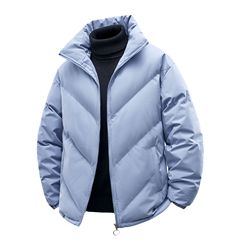 冬季棉服男女同款加厚立领宽松情侣同款保暖时尚百搭休闲棉袄外套