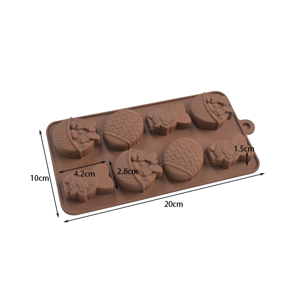 Molde de Silicona para Chocolate DIY, Multiuso con Formas de Dibujos Animados para Repostería