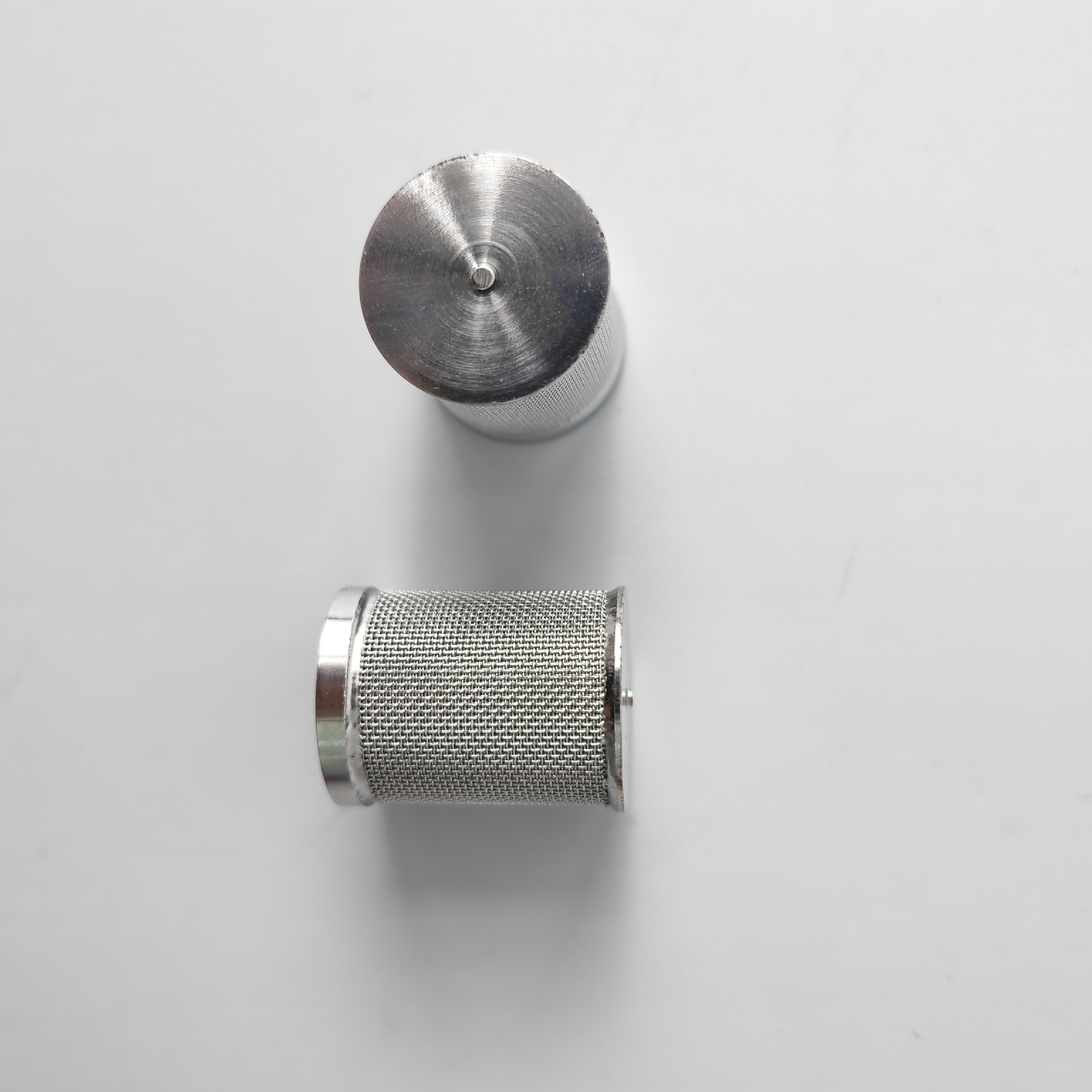 定制304粉尘滤筒 5微米电厂药厂过滤器5层烧结网圆柱过滤芯