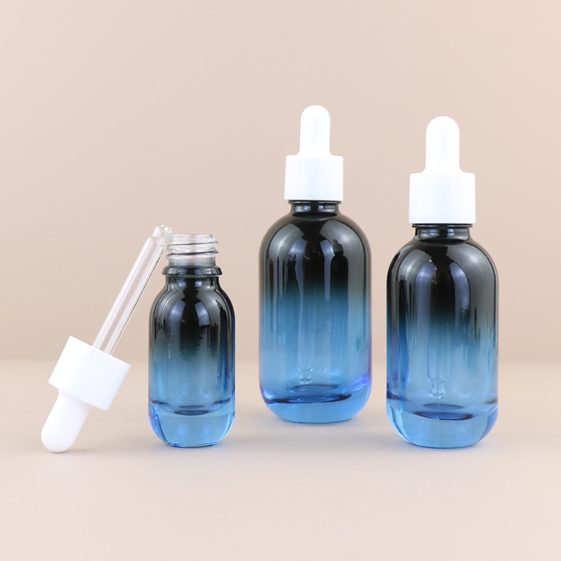 厚い底の新型エッセンシャルオイルの瓶の10mlの30mlの50nl化粧品は空の瓶を分けて配合します。|undefined