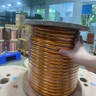 Production Supply Wheat Wire 0.10*6000 Double-layer Membrane Wire PI-ML Membrane Wire Polyimide
