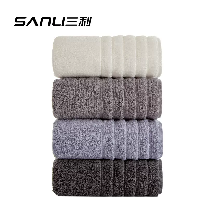 三利浴巾纯棉毛圈浴巾家用洗澡大毛巾成人全棉大澡巾情侣纯棉浴巾