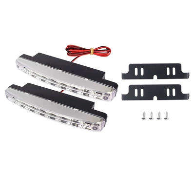 Universal Waterproof 8 Led Daytime: Gündüz işıqları