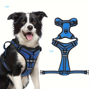Dog Chest Harness Reflective Anti Breakaway Undershirt Dog