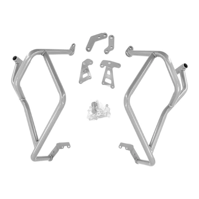Motorcycle bumper: and Lower Bumper Bars, Anti-Fall