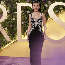 INS网红个性重工款亚马逊外贸绷带连衣裙晚礼服bandage dresses