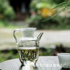 玻璃茶壶小号绿茶壶花茶壶仿宋执壶小宋壶泡茶壶煮壶茶水分离茶具