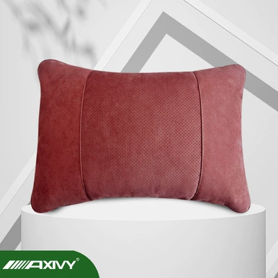 & Co Soft Lumbar Support | Headrest - 1-maybach-lumbar-support-breathable-hole-volcanic-red