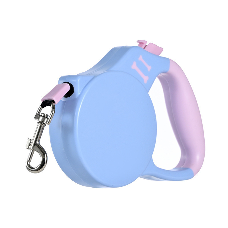 Cuerda de tracción para perros transfronteriza correa para el pecho para salir a pasear al perro Tractor telescópico automático Collar para perros Corgi Shiba