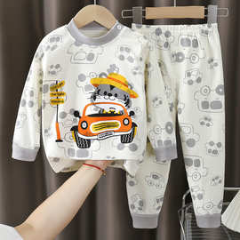儿童内衣套装纯棉男童秋衣秋裤宝宝衣服保暖女童家居服秋装童装