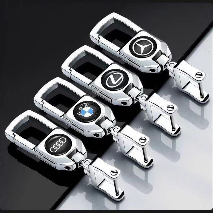 Key chain men's creative personality car key pendant ring ring women's key chain horseshoe buckle lanyard anti-lost