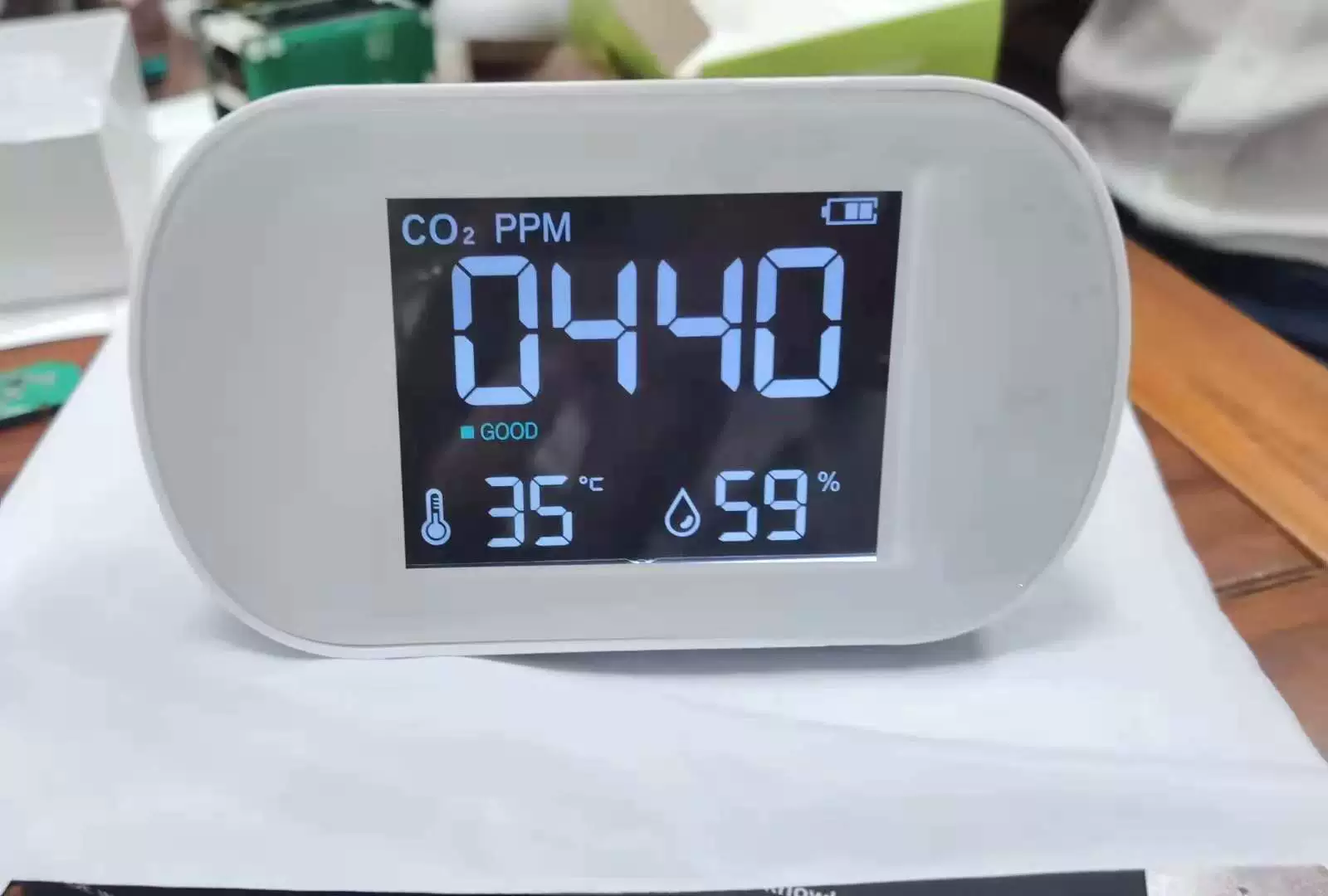 E2 детектор углекислого газа CO2 концентрация Датчик качества воздуха Температура и влажность инфракрасный полупроводниковый детектор