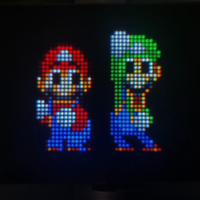LEDドットマトリックススクリーンソリューション開発クロスボーダーホットスタイルフルカラースクリーン車載ソフトスクリーンディスプレイバックパックスクリーン|undefined
