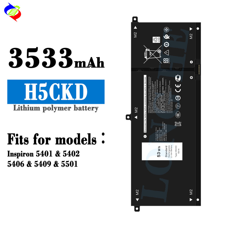 Suitable for Dell H5Ckd Notebook Battery Inspiron5401 5402 5406 5409 5501 Wholesale