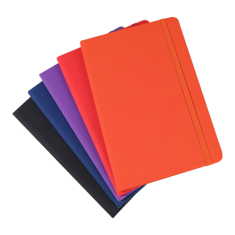 A5 cuaderno de correa logotipo personalizado fábrica de ventas directas de negocios oficina engrosada cuaderno de notas subdiario al por mayor