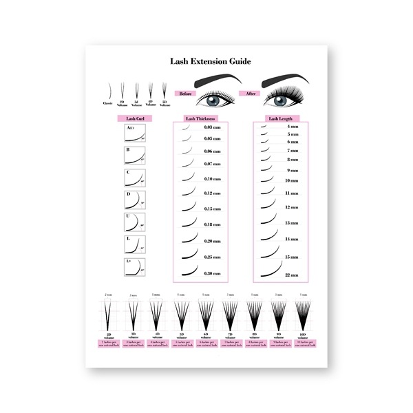 Eyelash Extension Guide Beauty Salon Wall Art Painting Canvas Painting Home Decoration Eyebrows Eyelash Pictures Decorative Painting Core