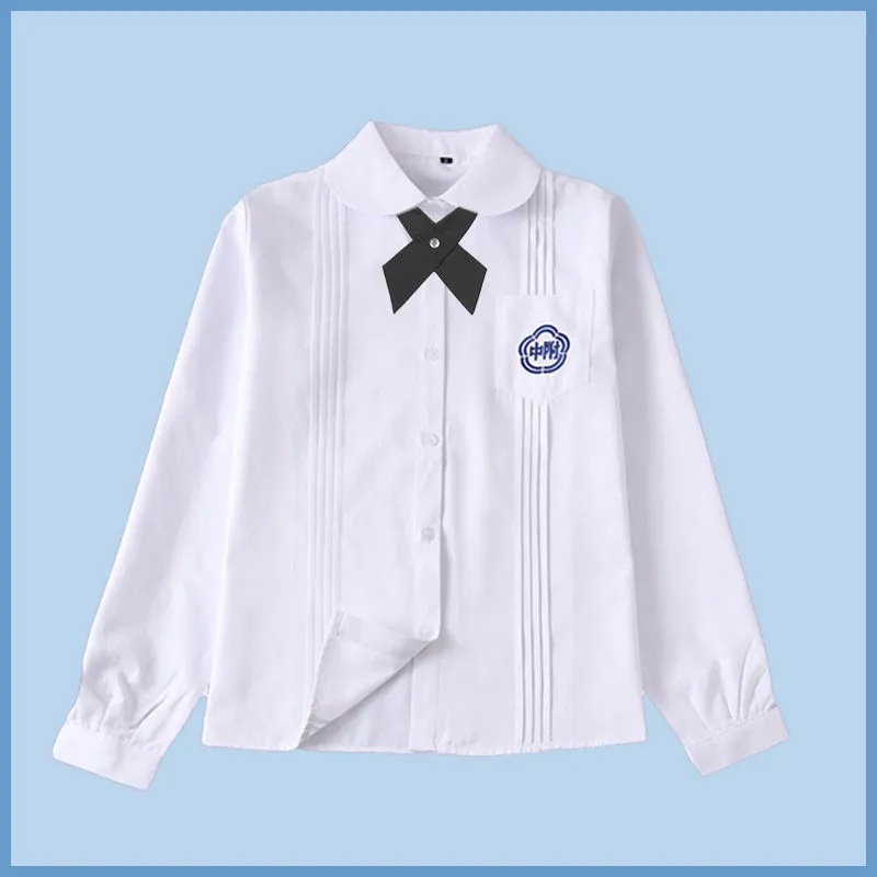 Fengqin Fold White Sleeve+Send Point Blind