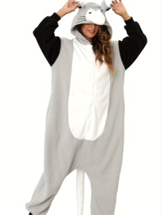 L 33851 Night Fury Dragon Adult Cartoon Onesie �o�����B�w˯