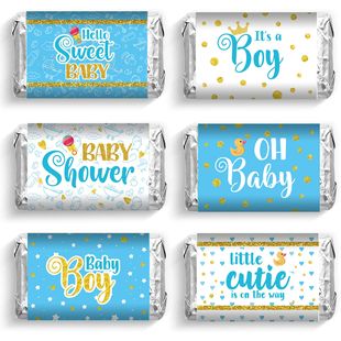 Baptism gender reveal chocolate stickers Amazon birthday party theme party party baby shower