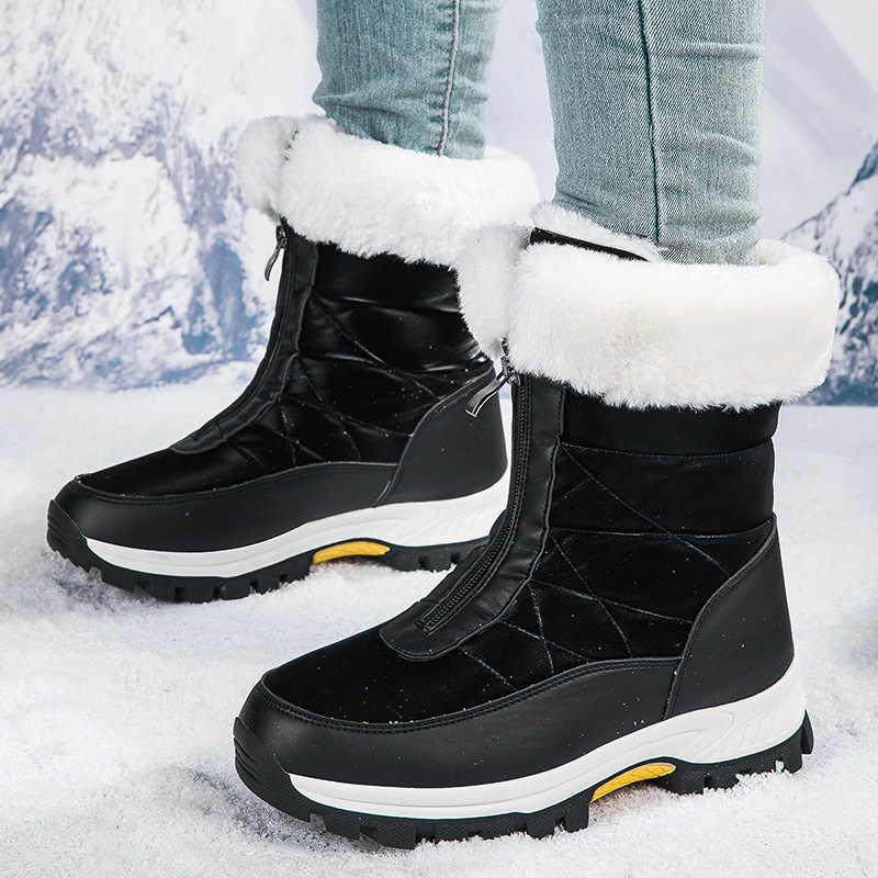 Exportación de comercio exterior de EE.UU. zapatos de algodón de invierno de cachemira calentador zapatos de mujer zapatos deportivos al aire libre zapatos de montaña botas de nieve image 6