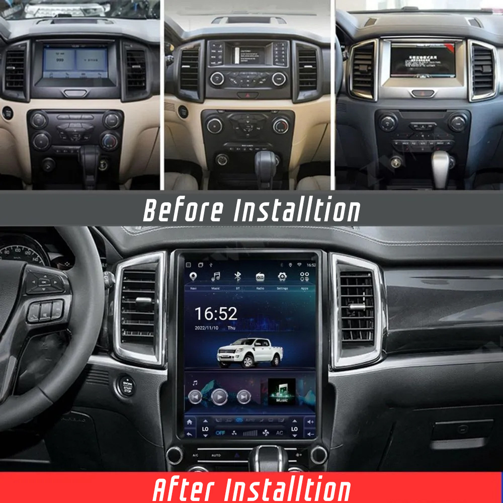Suitable for 16-21 Ford Everest F550 12.1inch Vertical Screen Android Navigation Car Smart Large Screen