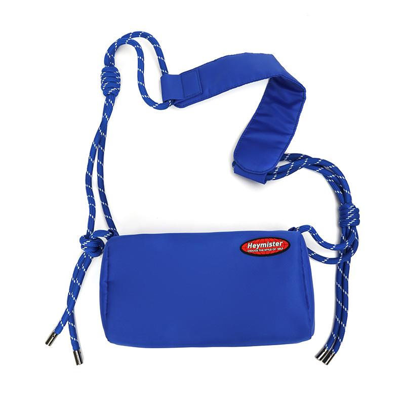 Nueva marca de moda para hombres, mochila pequeña, herramientas de hip-hop, bolsos para hombres y mujeres, bolsos de hombro de pareja de estilo de Hong Kong, mochila casal transfronteriza.