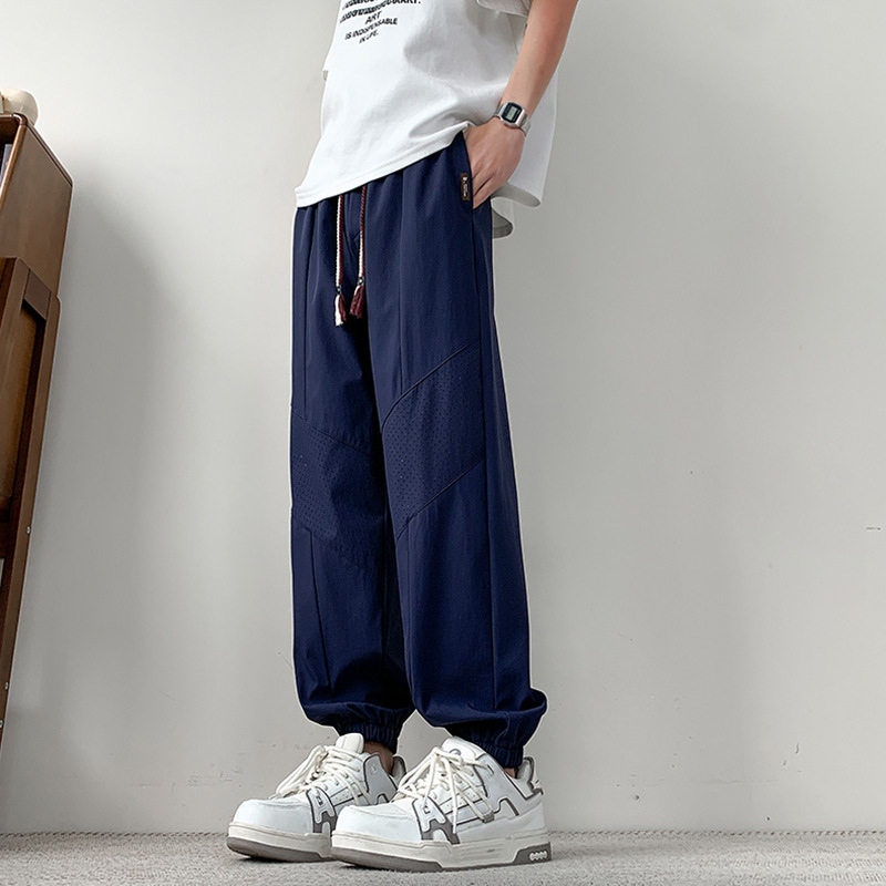 53 Tibetan Navy [Ice Silk Thin Style]