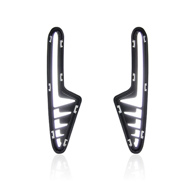 Suitable for Geely Xingyue 25-26 Models, Daytime Running Lights, Turn Signals, Night Ice Blue Modified Front Fog Lights (Fog lamp) - three-colorsstart-horse-racingfang-stylenon-destructive