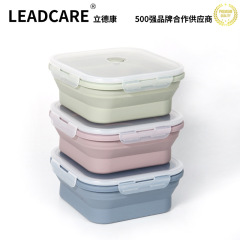 シリカゲル弁当箱食品級新鮮箱電子レンジ専用加熱可能サラリーマン弁当箱超大型2100弁当箱