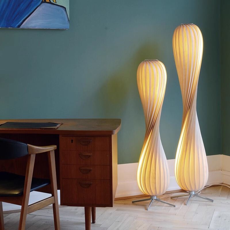Mushroom Floor Eye Protection Lamp Living Room Sofa Side Homestay Bedroom Art Designer Decorative Ornaments Vertical Table Lamps