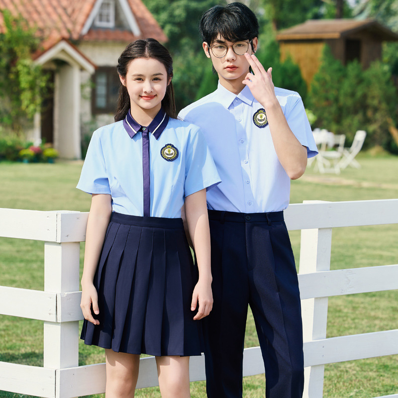 Hotel Front Desk Work Clothes Shirt Men's and Women's Spring Billiards Billiards Club Cashier Attendant Work Clothes Shirt