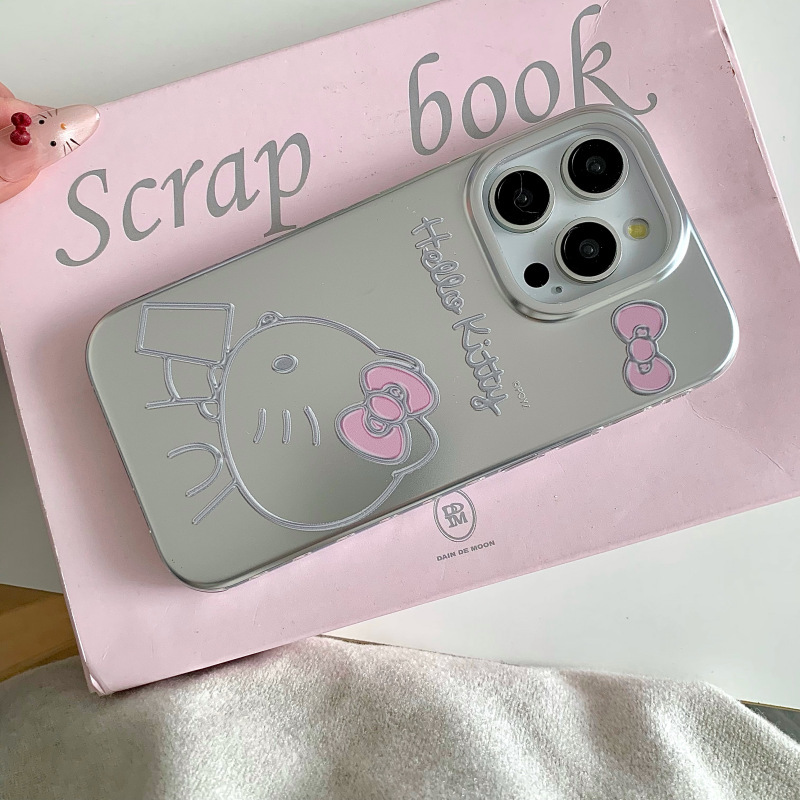 Girl ins lindo té con leche kt para iphone16ProMax/15 funda para teléfono móvil Apple 13 cuerda de mano 14 nuevo