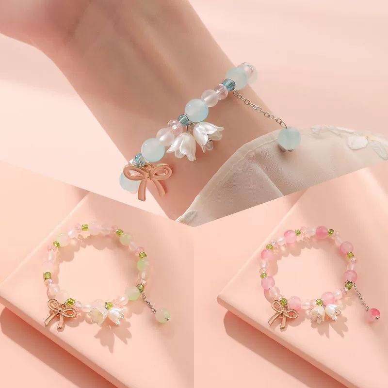 Браслет с маленьким дизайном бренда, кошачий глаз, DIY, подарок на день рождения