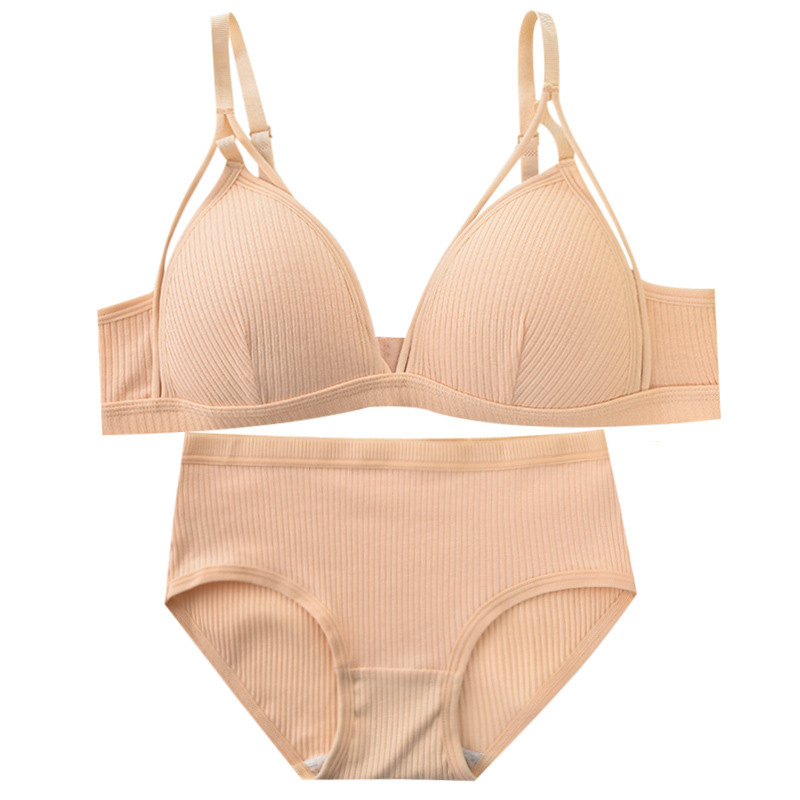 Women's Bra And Brief Set Sexy Underwear With Beautiful Back Detail_voghion.com