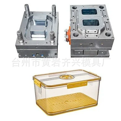 Avtomobil hissələri qəlibləri Refrigerator Transparent Storage Box
