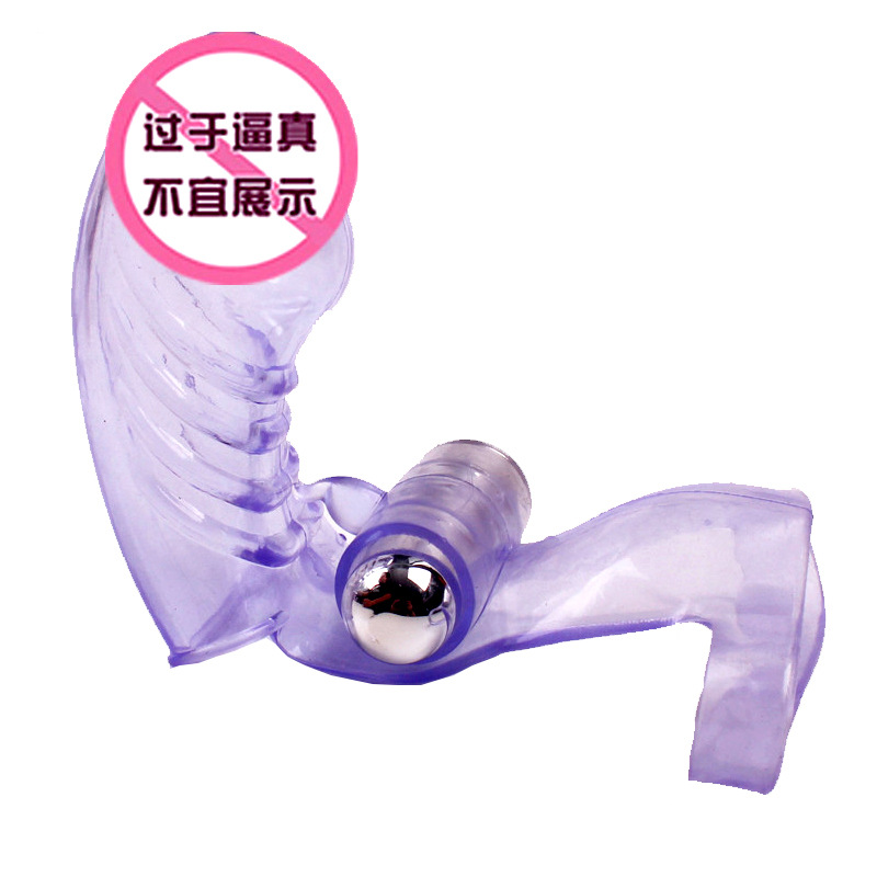 Vibrating Finger Sleeve Clitoral Stimulator, TPE Bullet Vibrator, Electric Button Control — detail image 10