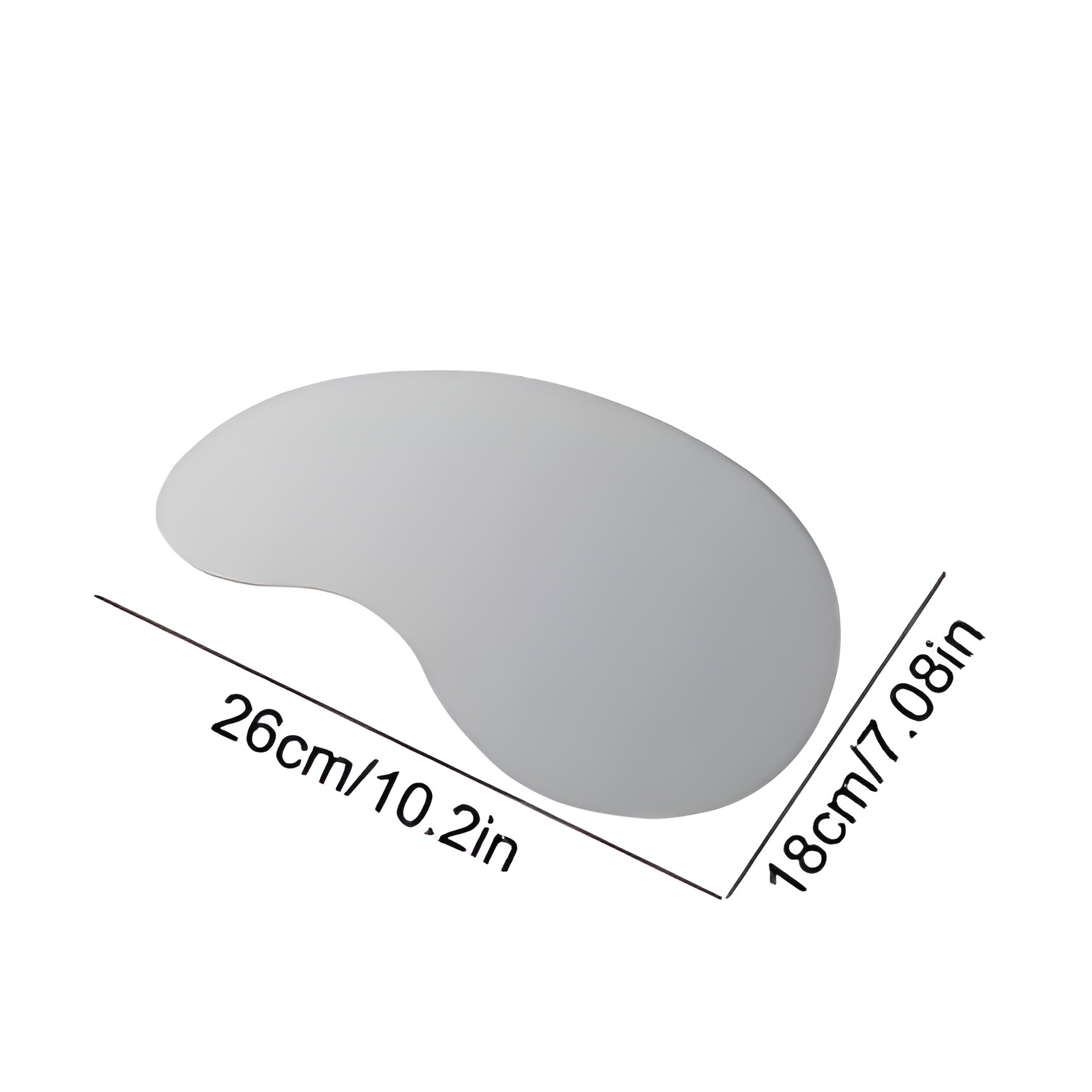Colgar acrílico espejo reflectante geometría se puede colgar en la pared fondo conjunto de props decorativos espejo de fotografía