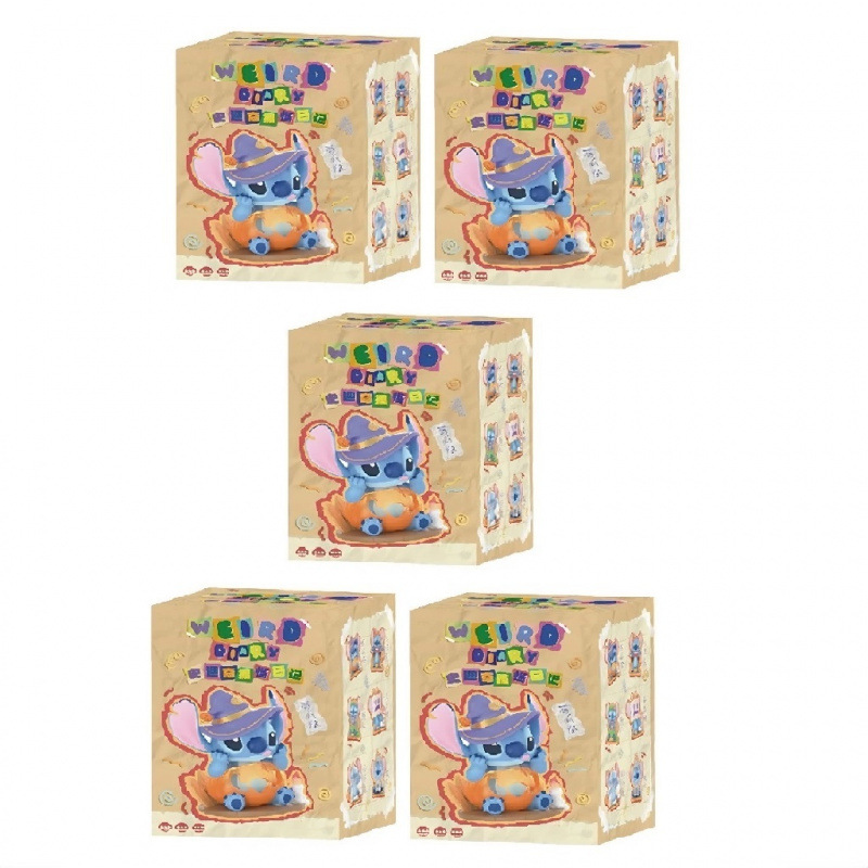 Stitch serie de diario divertido caja ciega Stitch muñeca de juego de moda decoración de escritorio muñeca muñeca regalo de niña
