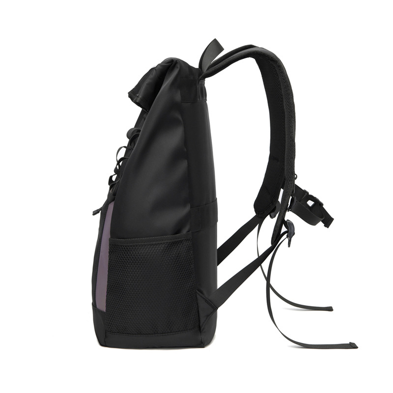 2023 nueva mochila de computadora de gran capacidad para hombres casuales moda contraste color viaje de negocios mochila antirrobo para computadora