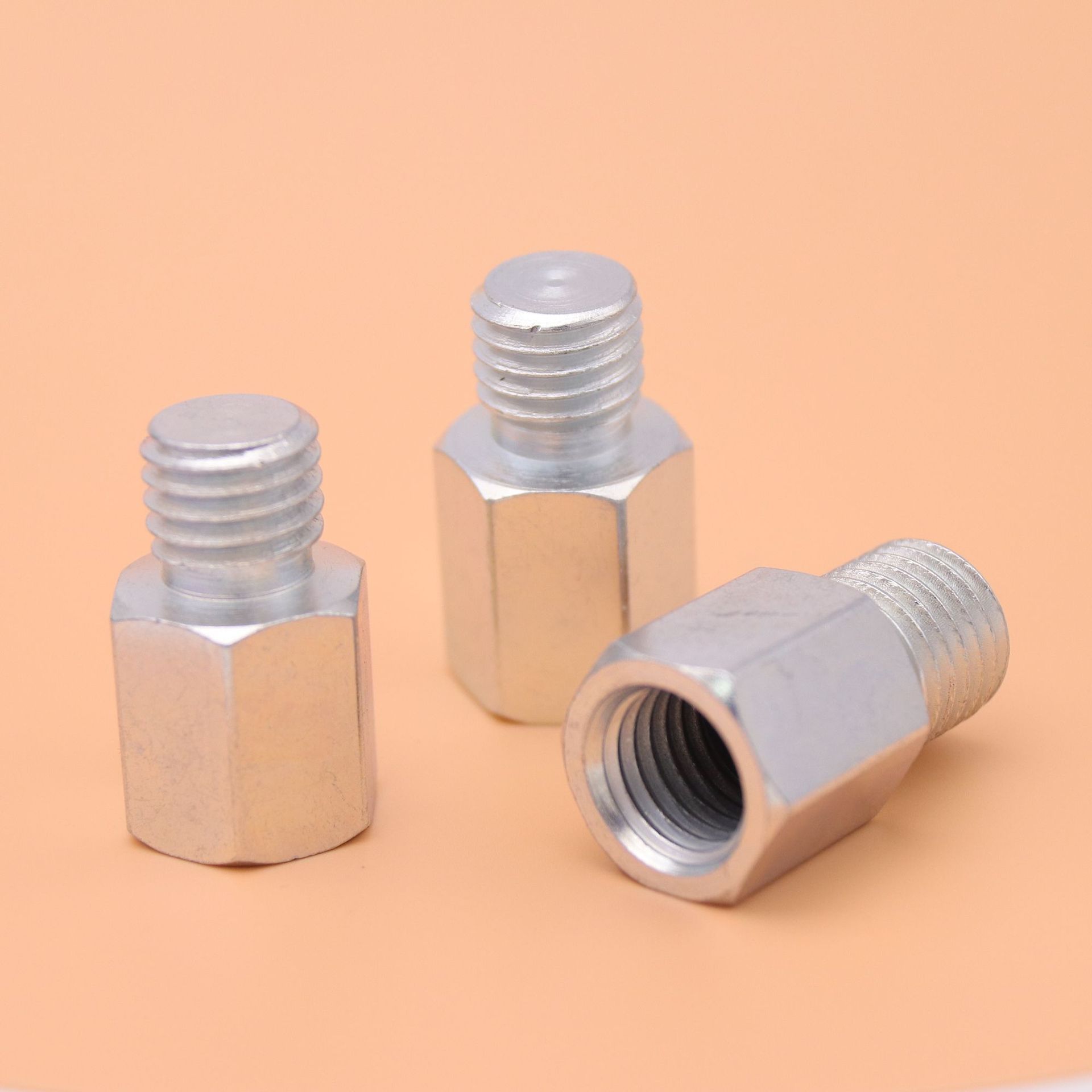 角磨机连接杆转换接头M16转M14转5/8螺丝抛光轮抛光盘转接头配件