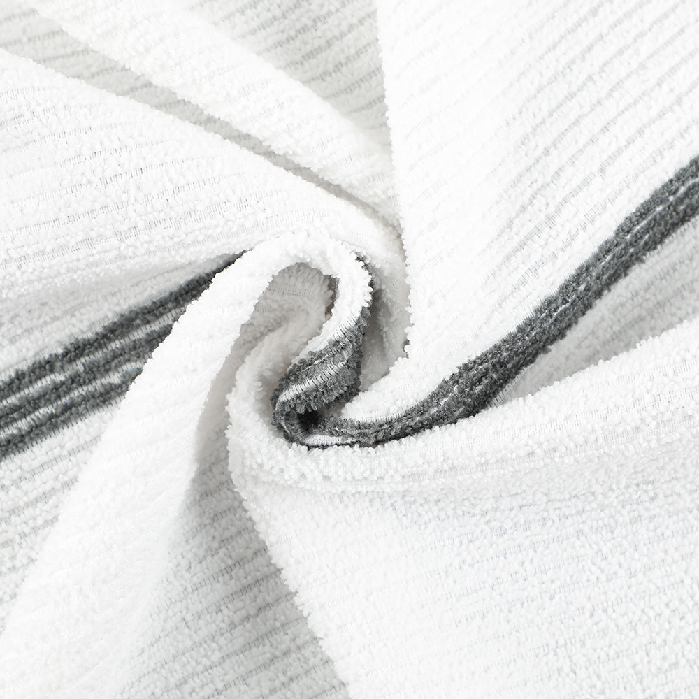 Toalla de limpieza de rayas tridimensionales de fábrica, microfibra, cocina, desengrasado, absorbente, toallitas multifuncionales, seco y húmedo