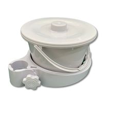 ABS塑料桶圈医疗推车污物桶带盖洗脸盆垃圾桶固定桶美容清洗盆