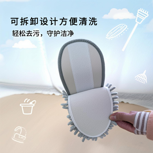 Mute, non-slip, removable and washable floor slippers, open-toe cleaning, household slippers, direct supply