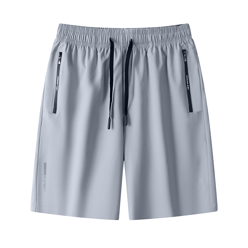 运动短裤男速干冰丝夏季薄款篮球宽松健身休闲足球跑步训练五分裤