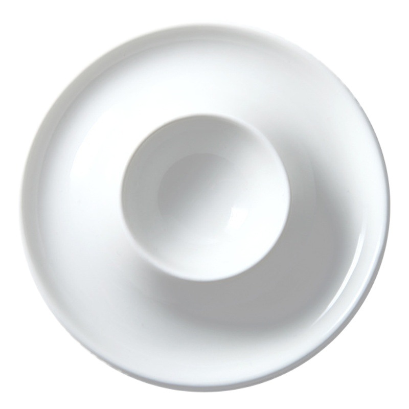 Egg tray ceramic egg cup creative egg dish breakfast egg cup simple European kitchen supplies egg rack White household