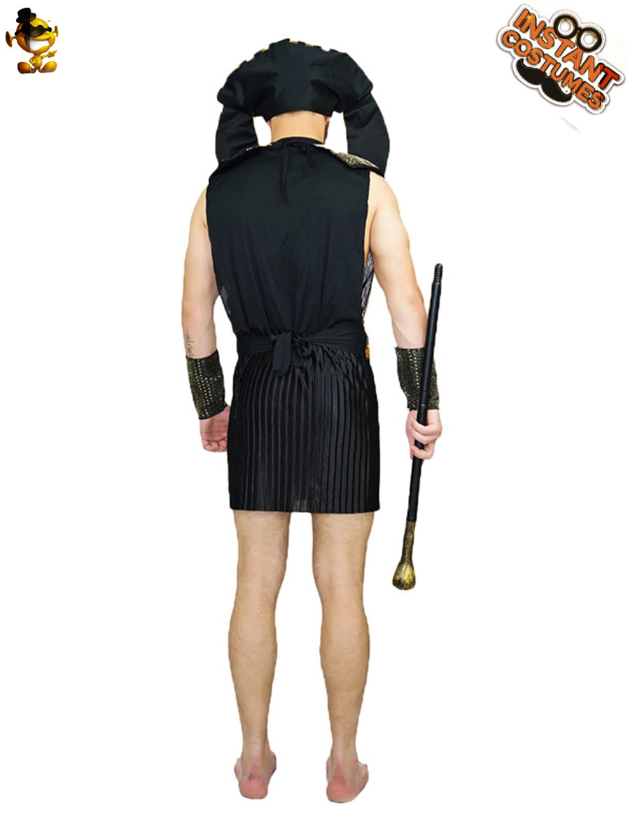 Etapa traje de la mascarada ropa de fiesta de Halloween traje de los hombres adultos de Faraón Cosplay