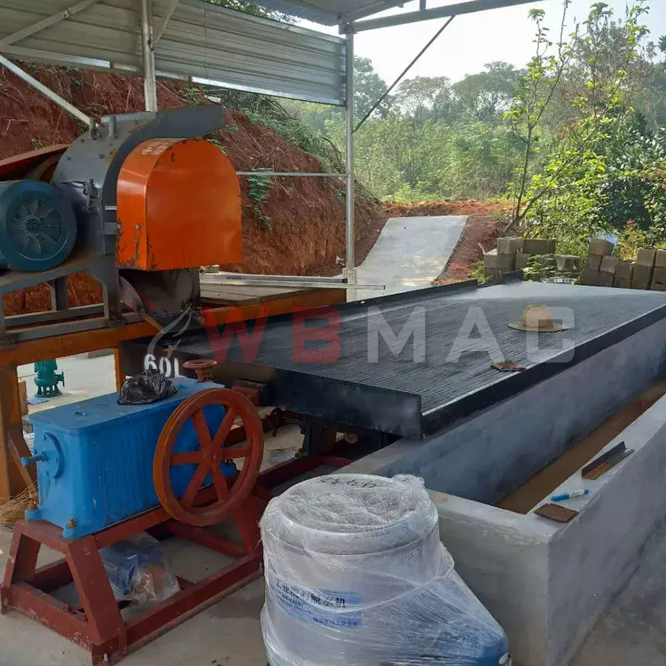 摇床 矿用重选摇床 金矿钨矿分选设备 高富集率矿物分离摇床