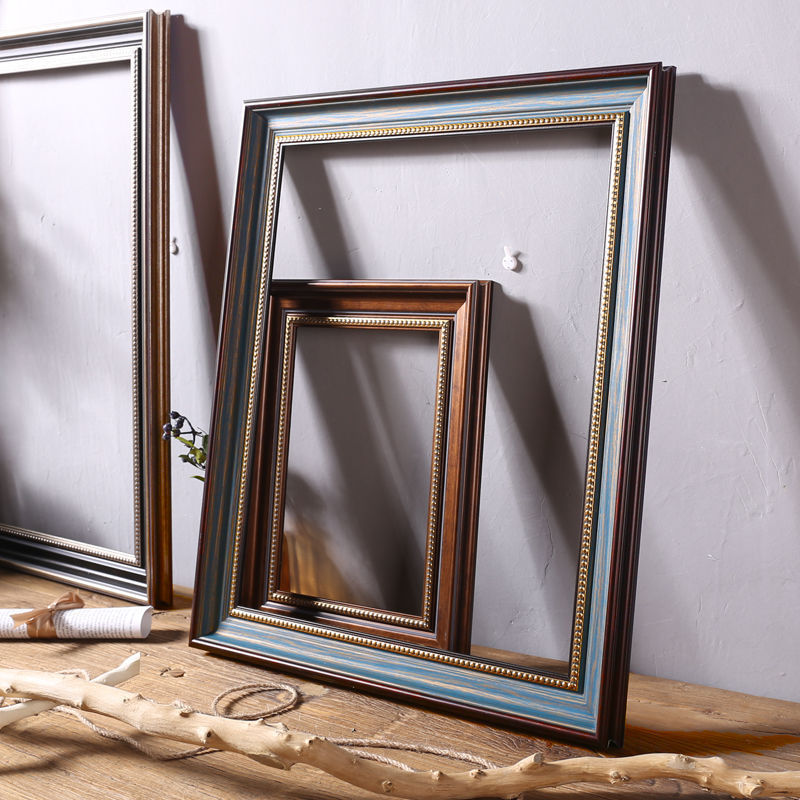 DIY Oil Painting Frame Oil Painting American Scandinavian Wood Grain Framed Photo Wall Digital Photo Frame Scandinavian DIY Oil Painting Frame Oil Painting American Scandinavian Wood Grain Framed Photo Wall Digital Photo Frame Scandinavian