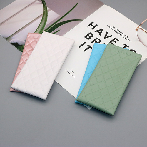 Eye glasses bag storage portable automatic closing sunglasses bag high-end feeling sunglasses storage bag spring eye glasses bag