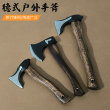 精钢锻打柴斧大斧子砍柴斧头户外野营劈柴神器家用农村劈柴斧砍树